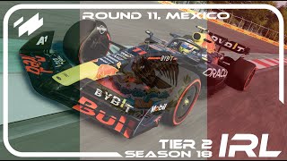 Invictus Racing League F1 23Tier 2Round 11  Mexico [upl. by Ziul]