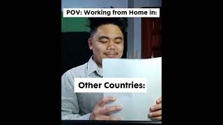 POV Work from Home in the Philippines shorts [upl. by Adnert34]