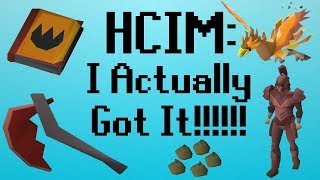 OSRS HCIM 8 I CANT BELIEVE I GOT IT  Loot From 100 Wintertodt 8022277 [upl. by Assirahc484]