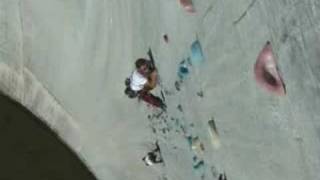 Diga di Luzzone climbing [upl. by Aihtenak]