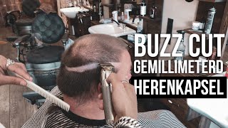 Buzz cut  Gemillimeterd herenkapsel  Militairen inspiratie  Kort en praktisch  Randy [upl. by Cida238]