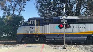 Eckley Pier Railway Crossing Crockett CA USA [upl. by Husch]