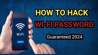 How To CONNECT Any WIFI Without Using a PASSWORD  How to find a wifi password 2024 [upl. by Adnuahsal259]