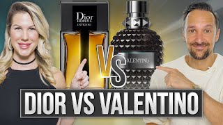 DIOR HOMME INTENSE VS VALENTINO UOMO INTENSE 🔥 2 Of The Best Mens Fragrances Against Each Other [upl. by Isacco434]