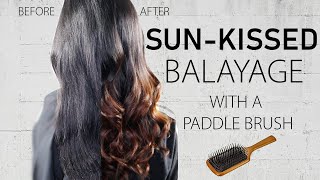 HOW TO BRUSH BALAYAGE  BEAUTY BY DN [upl. by Cormack121]