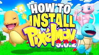 HOW TO INSTALL PIXELMON 900 UPDATED  Minecraft 1165 Pokemon Mod [upl. by Belcher]