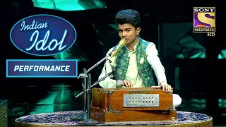 Azmat की इस Performance ने Stage का माहौल बनाया Peaceful  Indian Idol  Performance [upl. by Anilejna]