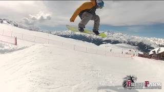 Lezione di snowboard 18 Straight Jump [upl. by Ellivnarg]