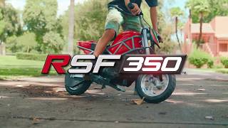 Razor RSF350 Motorcycle Ride Video [upl. by Aihsoj]