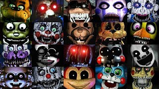 300 Best Jumpscares in 20 Minutes FNAF Fans Creations [upl. by Genovera]