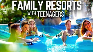 10 Best All Inclusive FAMILY RESORTS with TEENAGERS [upl. by Adnohsed817]