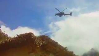 APACHE ENGAGES TALIBAN WITH 30MM AT CLOSE RANGE [upl. by Sewoll]