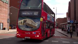 London Buses Uxbridge Bus Station [upl. by Attikin]