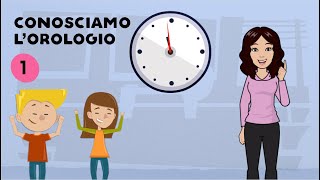 Ciao bambini  Conosciamo lorologio  didatticainclusiva [upl. by Annmarie]