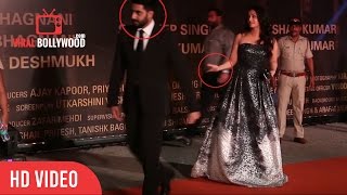 WHY  Abhishek Bachchan Got Angry To Aishwarya Rai  Full Video  Sarbjit Grand Premiere [upl. by Akit228]