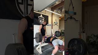 405 bench press reps [upl. by Neih]