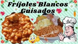 Blanquillos o fríjoles blancos 😋 Recetas de Cocina Fácil y Rápido [upl. by Adnohsor13]