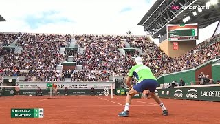 Hubert Hurkacz vs Grigor Dimitrov French Open 2024  Tennis Highlights 🔴 [upl. by Coward739]