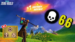 66 Elimination Solo Zero Build Win Gameplays  Fortnite Chapter 5 Season 3 [upl. by Diskin]