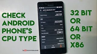 How to Check Your Android Phones CPU Architecture ARM or ARM 64 or X86 32 bit or 64bit CPU [upl. by Corny944]