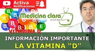 Vítamina D síntomas de falta de vitamina D vitamina D de forma natural  Medicina Clara [upl. by Notsua283]