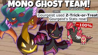 MONO GHOST TEAM DESTROYS POKEMON SCARLET AND VIOLET [upl. by Razatlab]