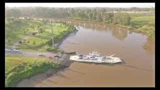 Moggill Ferry and Brisbane River [upl. by Ahcila]