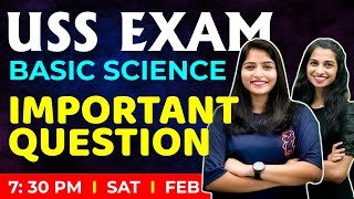 USS Exam Science  Important Questions Part 2  Exam Winner USS [upl. by Airdnek]