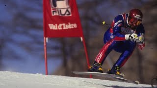 Luc Alphand wins downhill Val dIsere 1995 [upl. by Annayrb]