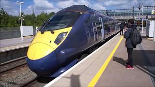 trains at Ebbsfleet International [upl. by Yaned]