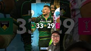 What a Win for Northampton Saints saintsrugby northamptonsaints rugby harlequins [upl. by Maillliw]