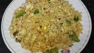 yummy breakfast recipe Schezwan egg maggiসেজওয়ান মেগি রেসিপি [upl. by Camel]