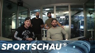 Youtuber kommentieren das DFBPokalHalbfinale  die Highlights  Sportschau [upl. by Mahgirb]