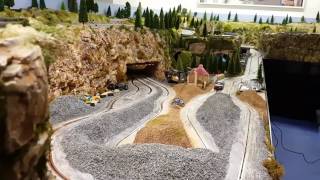 Byron rally  scalextric slot car track layout [upl. by Cronin]