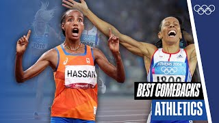 🔥 Incredible Comeback Wins in Athletics 🏃‍➡️🥇 [upl. by Cattier]