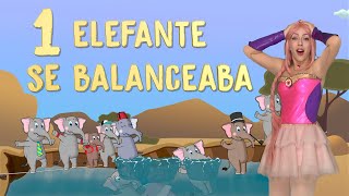 Luli Pampín  UN ELEFANTE SE BALANCEABA🐘🕸️ APRENDEMOS a contar  Official Video [upl. by Hanikas256]