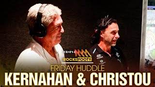 Stephen Kernahan amp Ang Christou Join The Friday Huddle  Triple M Footy [upl. by Hess]