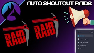 Automatically shoutout Raids EASY [upl. by Cordie]