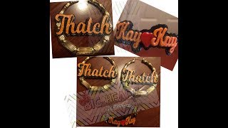 How to Make Custom Name Plates part 1 [upl. by Caron945]