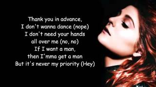 No  Meghan Trainor  Lyrics [upl. by Latona]