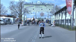 Torsten on Tour Frühlingsfest 2023  Cannstatter Wasen [upl. by Hsima659]