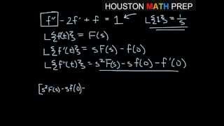 Laplace Transforms of Derivatives [upl. by Hoem]