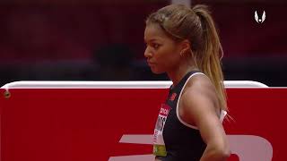 2024 New Balance Indoor Grand Prix  Womens 300m Final [upl. by Richey]