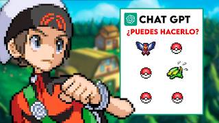 POKÉMON pero CHATGPT ELIGE mi EQUIPO [upl. by Ahsenad]