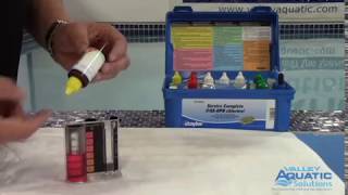 Taylor Test Kit K2006 Free and Combined Chlorine Test [upl. by Bland908]