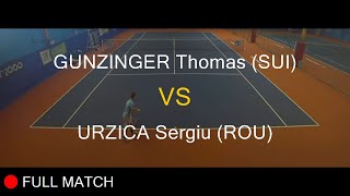 GUNZINGER Thomas SUI VS URZICA Sergiu ROU  Open Super 12 Auray 2020 [upl. by Sergent138]