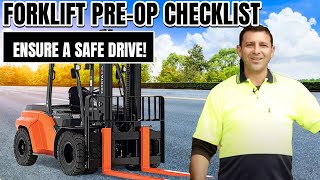 Mastering Forklift Safety Pre Operational Check Guide Part 1 [upl. by Aixela]