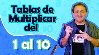 Tablas de multiplicar del 1 al 10 [upl. by Screens]