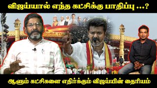 திமுக  பாஜகவை ஒரே தராசில் நிறுத்திய விஜய்  Savukku Shankar on vijay political entry savukku [upl. by Somerset]