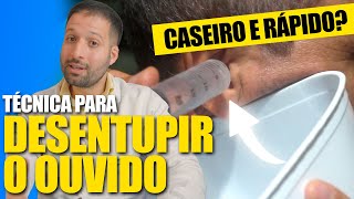 TIRAR A CERA DO SEU OUVIDO EM CASA FUNCIONA MESMO [upl. by Appleby]